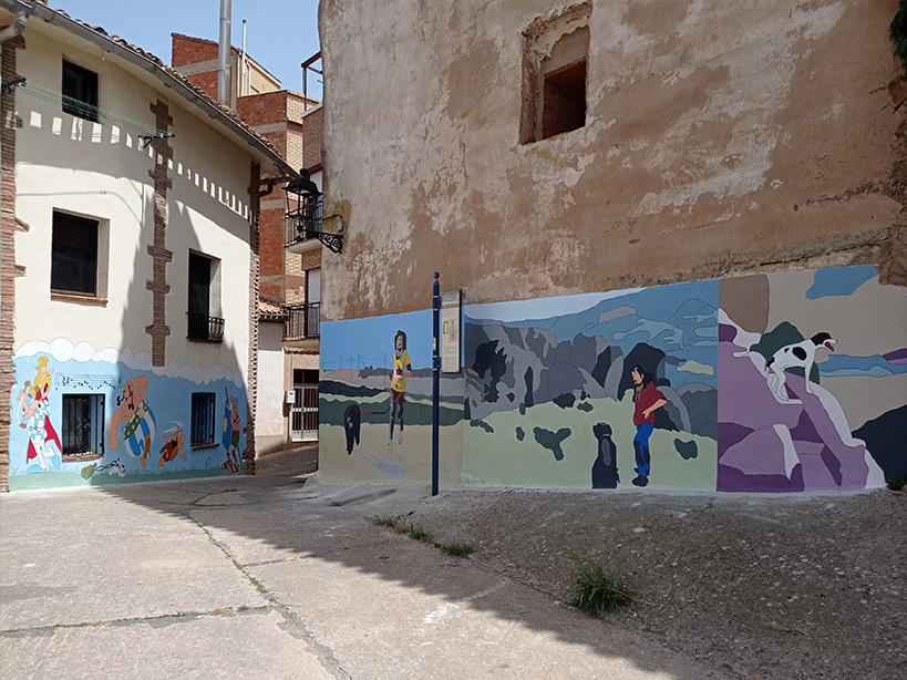 Realización de murales interior y exterior - Logroño - La Rioja