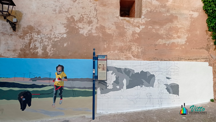 Realización de murales interior y exterior