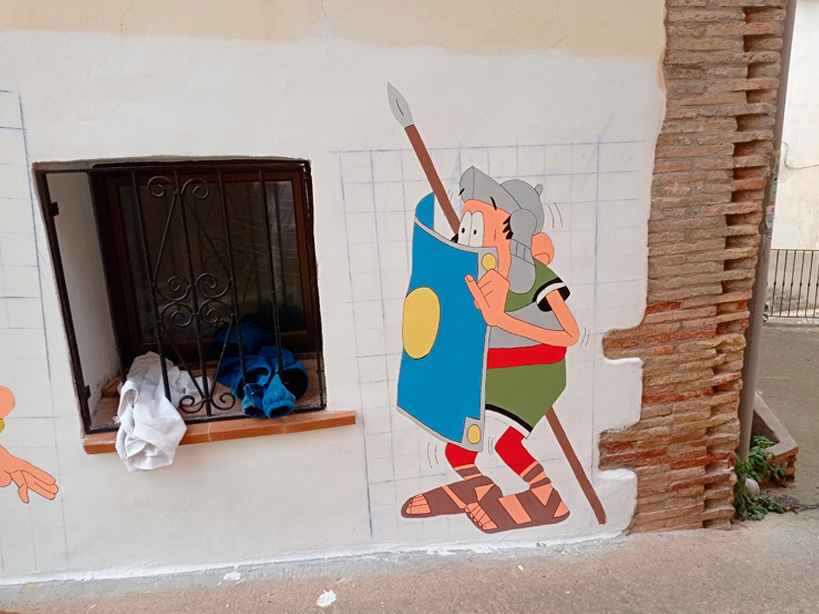 Realización de murales interior y exterior - Logroño - La Rioja